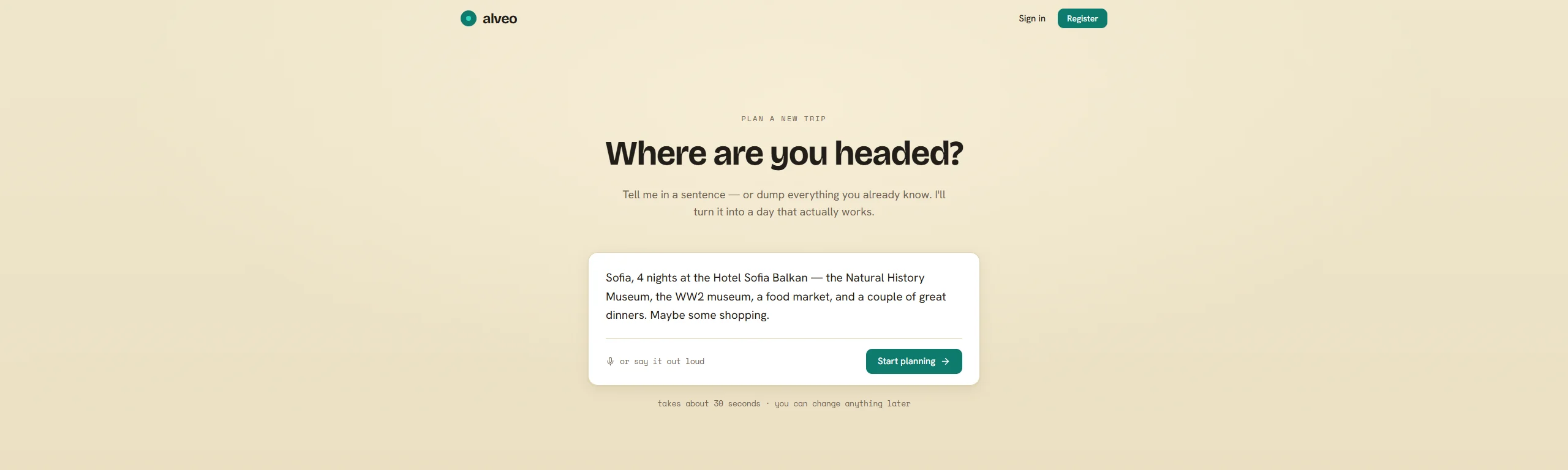 Alveo one-box entry — where are you headed?
